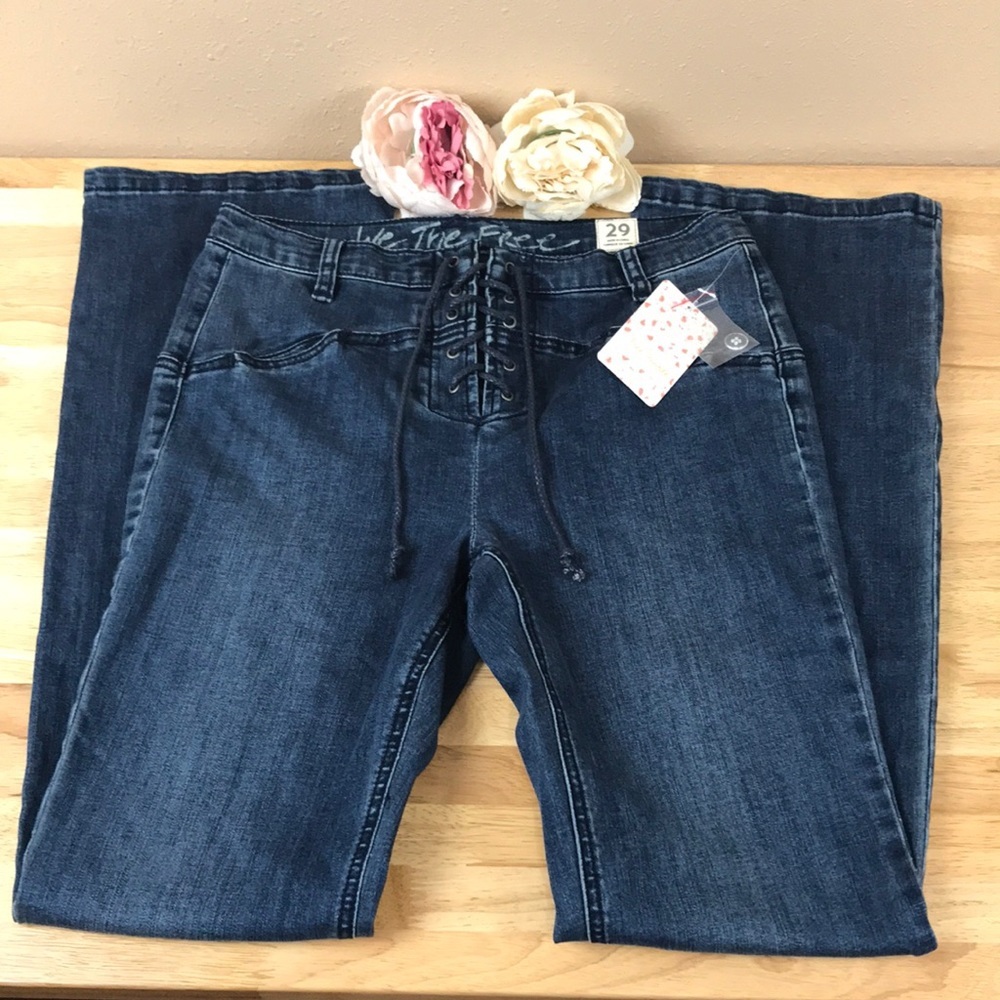 Free People Eva Denim Bootcut Jeans Size 29